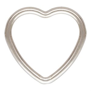 10.0mm Heart Jump Ring Closed AT
