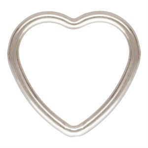 10.0mm Heart Jump Ring Closed AT