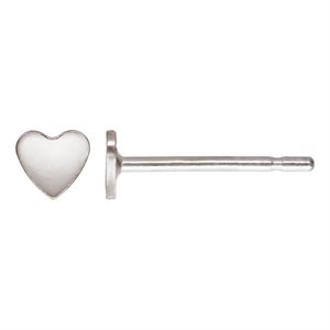 3.5mm Heart Post Earring AT