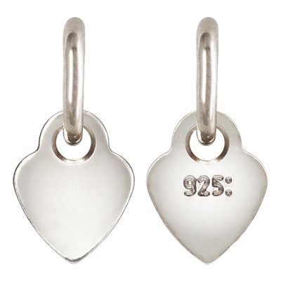 3.5mm Heart Quality Tag w / Ring AT