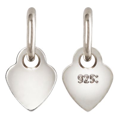 3.5mm Heart Quality Tag w / Ring AT 3.5mm Heart Quality Tag w / Ring AT