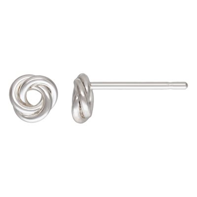 5.0mm Love Knot Post Earring AT