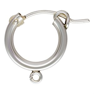 2.3x13.0mm Eurowire Hoop w / Open Ring AT