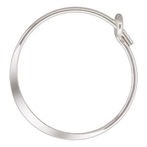 0.70x15.0mm Flattened Wire Hoop AT