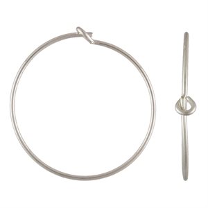 0.70x20.0mm Wire Beading Hoop AT