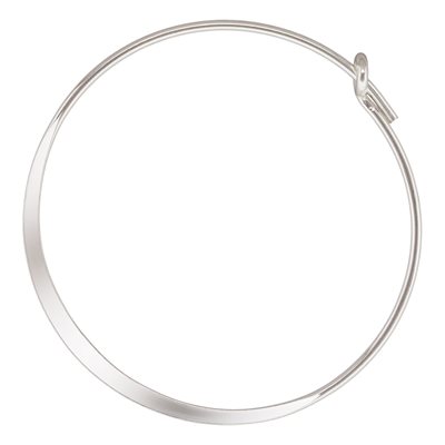 0.70x25.0mm Flattened Wire Hoop AT 0.70x25.0mm Flattened Wire Hoop AT