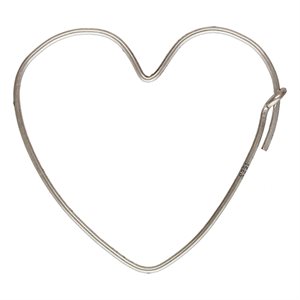 27x30.0mm Heart-Shaped Hoop AT