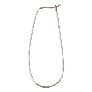 17x40.0mm Teardrop Beading Hoop AT