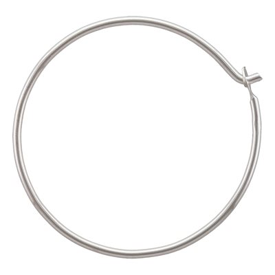 0.75x20.0mm Solid Wire Hoop SPAT
