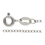 18" 1.3mm Cable Chain SPAT(0.63x25.4mm)