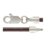 18" 2.0mm Brown Greek Leather LC 1