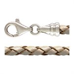 16" 3.0mm Pearl Braided Leather Caprice AT