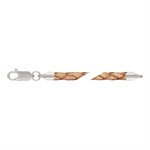 18" 3.0mm Natural Braided Leather LC 3