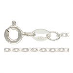 16" 1.4mm Flat Cable Chain SPAT