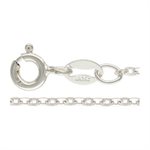 16" 1.4mm Flat Cable Chain SPAT