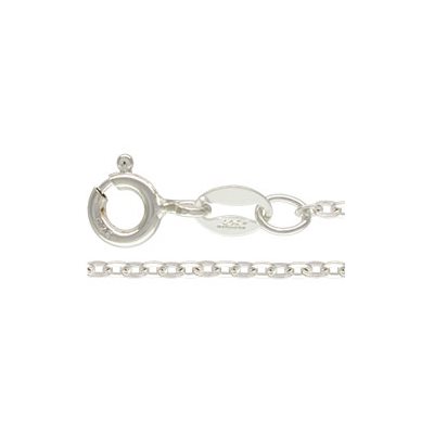 18" 1.4mm Flat Cable Chain SPAT