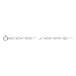 24" 2.5x6.5mm Flat Paperclip Chain AT