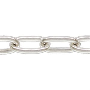1.5mm (040) Long Oval Cable Chain 50ft Spool SPAT