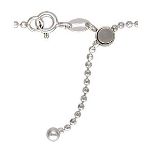 22" Adjustable 1.5mm DC Bead Chain SPAT