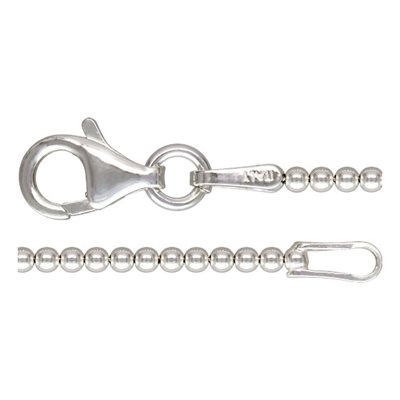 18" 1.5mm New Bead Chain AT