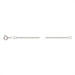 18" 1.4mm Twisted Box Chain SPAT