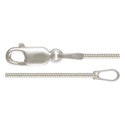 18" 1.0mm Snake Chain LC SPAT