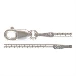 16" 1.1mm Round Omega Chain SPAT