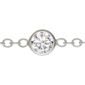 1.7mm Flat Cable 4.0mm White 3A CZ (1.25" Spacing) 10ft Spool AT