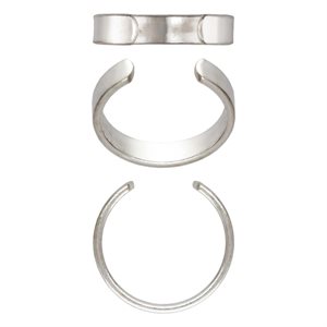 10mm Flat Ear Cuff AT