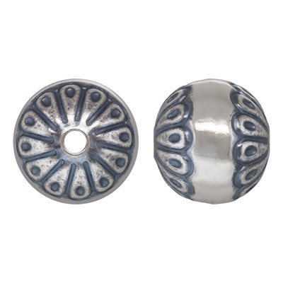8.0mm Pattern Bead 1.6mm Hole OX 8.0mm Pattern Bead 1.6mm Hole OX