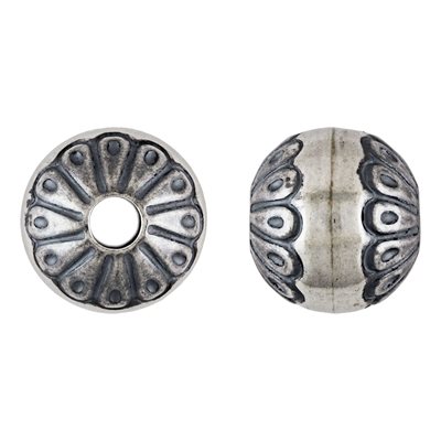 8.0mm Pattern Bead 2.3mm Hole OX