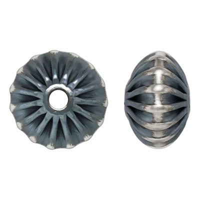 8.0x5.2mm Navajo Cor Saucer Pearl 1.6mm Hole 8.0x5.2mm Navajo Cor Saucer Pearl 1.6mm Hole