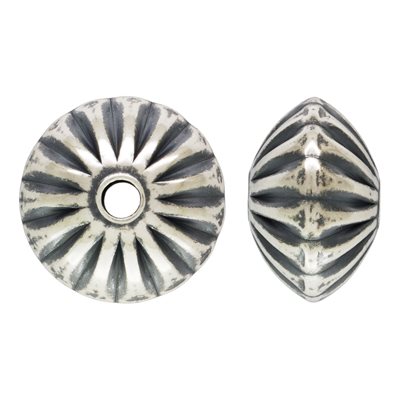 8.0x5.2mm Corr Saucer Bead 1.6mm Hole OX 8.0x5.2mm Corr Saucer Bead 1.6mm Hole OX