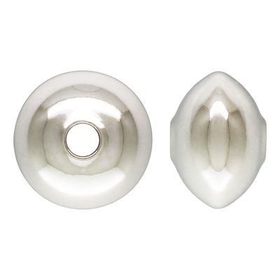 8.0x5.2mm Saucer Bead 1.6mm Hole AT