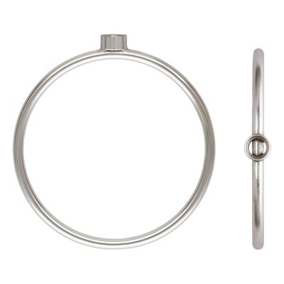 2.0mm Bezel Stacking Ring Size 6 RAW 2.0mm Bezel Stacking Ring Size 6 RAW