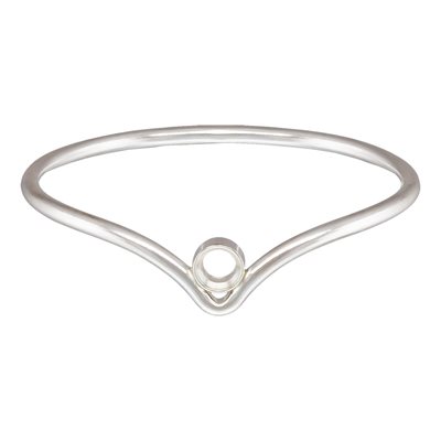 Chevron Ring Size 8 w / 2mm Bezel AT Chevron Ring Size 8 w / 2mm Bezel AT