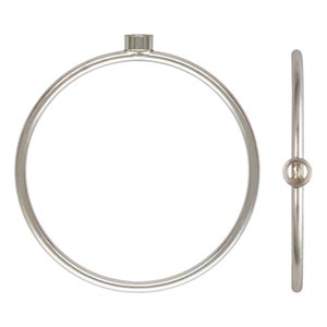 2.0mm Bezel Stacking Ring Size 9 RAW