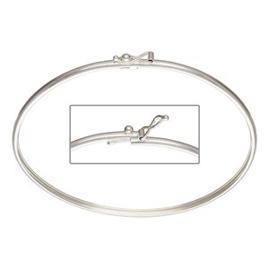 7.5" 3mm Bangle w / Clasp