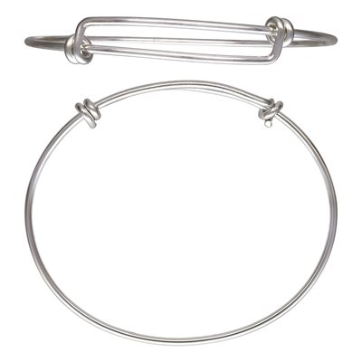 7.0-8.5" 1.65mm Adjustable Bangle AT 7.0-8.5" 1.65mm Adjustable Bangle AT