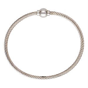 7.5" Threaded Ball Cable Bracelet AT
