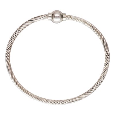 7.0" Threaded Ball Cable Bracelet AT