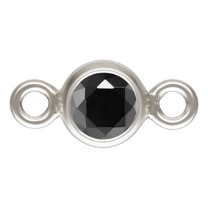 3.0mm Black 3A CZ Bezel Connector AT