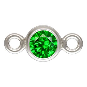 3.0mm Green 3A CZ Bezel Connector AT