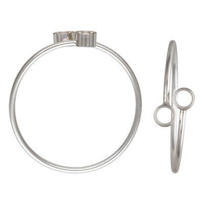 3mm 2 Bezel Adjustable Ring Size 10 AT 3mm 2 Bezel Adjustable Ring Size 10 AT
