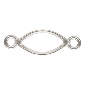 3.0x6.0mm Marquise Bezel Connector SPAT