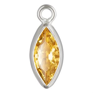3.0x6.0mm Champagne 3A CZ Marquise Bezel Drop SPAT