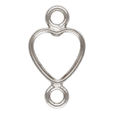 4.0mm Vertical Heart Bezel Connector SPAT 4.0mm Vertical Heart Bezel Connector SPAT