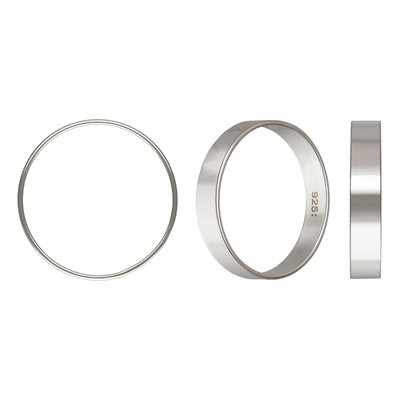 3.5mm Flat Ring US Ring Size 6 AT