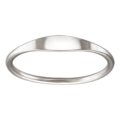 1.27mm Signet Ring Size 6 AT