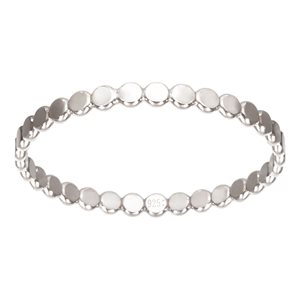 1.8mm Flat Beaded Ring US Ring Size 7 AT